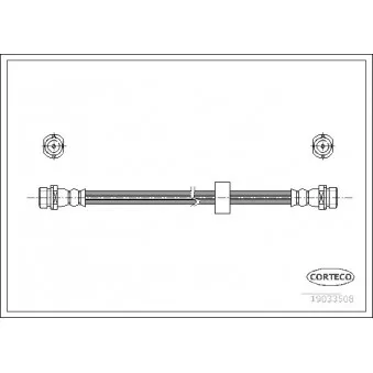 Flexible de frein CORTECO 19033508
