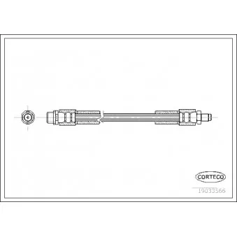 Flexible de frein CORTECO 19033566