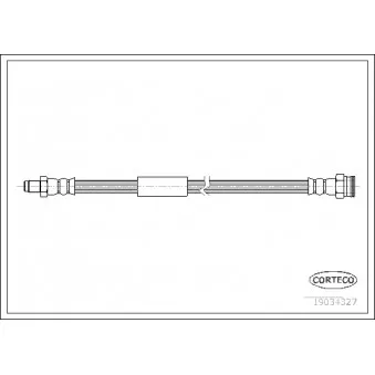 Flexible de frein CORTECO 19034327