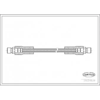 Flexible de frein CORTECO 19034639