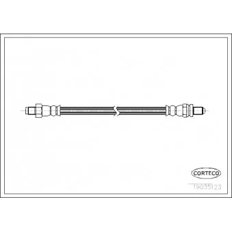 Flexible de frein CORTECO 19035123