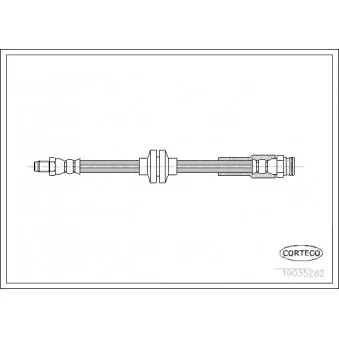 Flexible de frein CORTECO 19035282