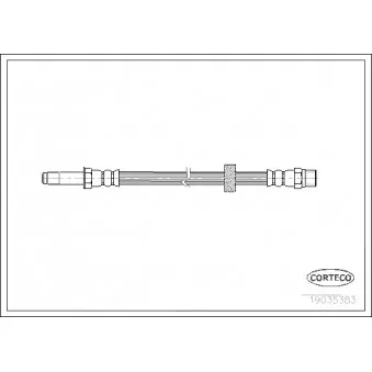 Flexible de frein CORTECO 19035383