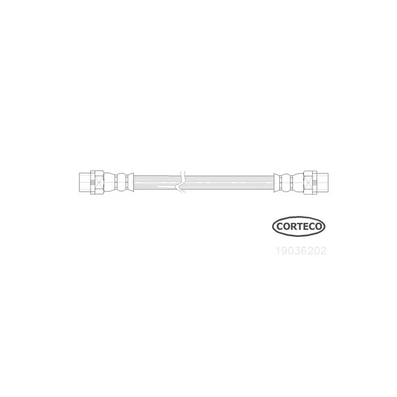 Flexible de frein CORTECO 19036202