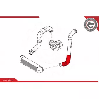 Gaine de suralimentation ESEN SKV 24SKV607