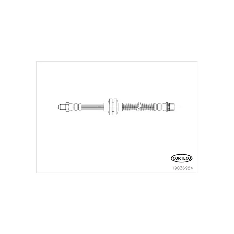 Flexible de frein CORTECO 19036984