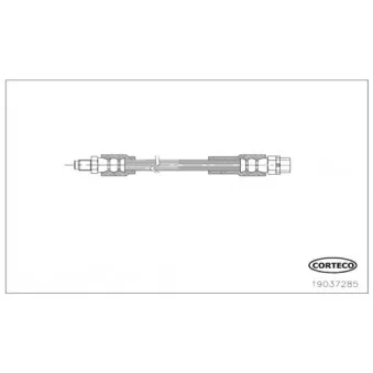 Flexible de frein CORTECO 19037285
