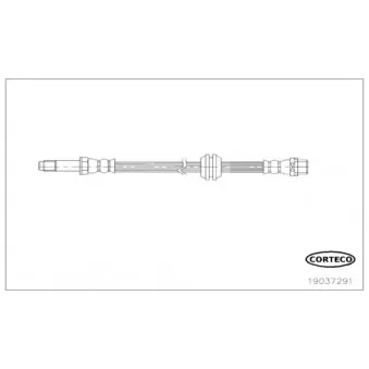 Flexible de frein CORTECO 19037291