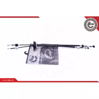 Tirette à câble, boîte de vitesse manuelle ESEN SKV 27SKV111