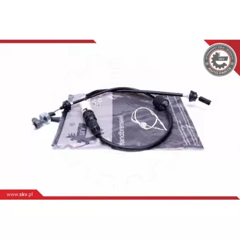Tirette à câble, commande d'embrayage ESEN SKV 27SKV121