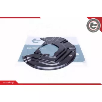 Déflecteur, disque de frein avant gauche ESEN SKV 57SKV129