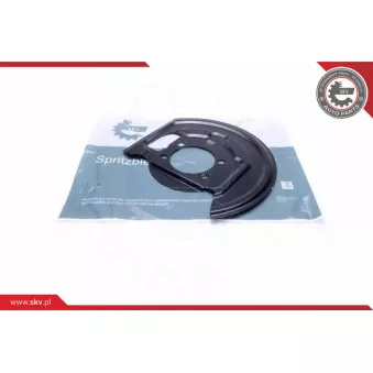 Déflecteur, disque de frein avant gauche ESEN SKV 57SKV145