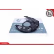Déflecteur, disque de frein avant gauche ESEN SKV 57SKV149 - Visuel 1