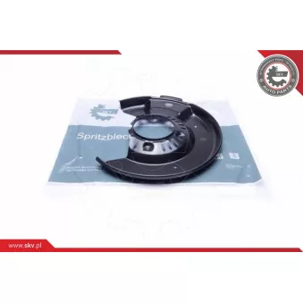 Déflecteur, disque de frein avant droit ESEN SKV 57SKV156