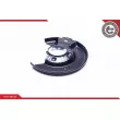 Déflecteur, disque de frein avant droit ESEN SKV 57SKV156 - Visuel 2