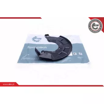 Déflecteur, disque de frein avant gauche ESEN SKV 57SKV163