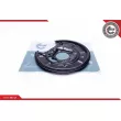 Déflecteur, disque de frein arrière gauche ESEN SKV 57SKV605 - Visuel 1
