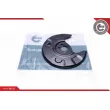 Déflecteur, disque de frein arrière droit ESEN SKV 57SKV608 - Visuel 1