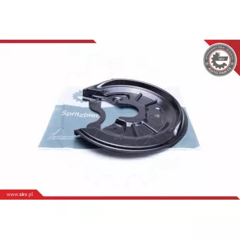 Déflecteur, disque de frein arrière gauche ESEN SKV 57SKV611