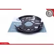Déflecteur, disque de frein arrière droit ESEN SKV 57SKV618 - Visuel 1