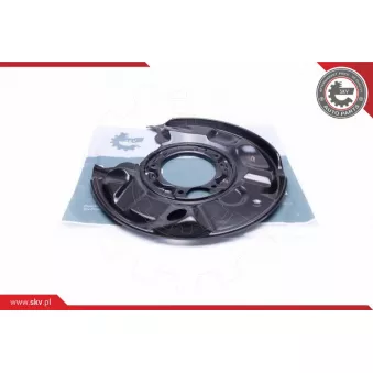 Déflecteur, disque de frein arrière gauche ESEN SKV 57SKV619
