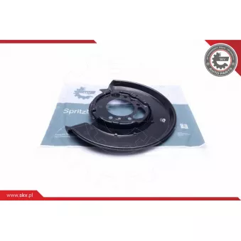 Déflecteur, disque de frein arrière gauche ESEN SKV 57SKV649