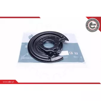 Déflecteur, disque de frein arrière gauche ESEN SKV 57SKV651