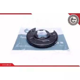 Déflecteur, disque de frein arrière gauche ESEN SKV 57SKV656