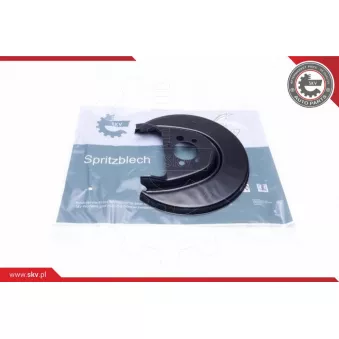 Déflecteur, disque de frein arrière gauche ESEN SKV 57SKV660