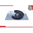 Déflecteur, disque de frein arrière droit ESEN SKV 57SKV661 - Visuel 1