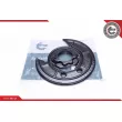 Déflecteur, disque de frein arrière gauche ESEN SKV 57SKV662 - Visuel 1