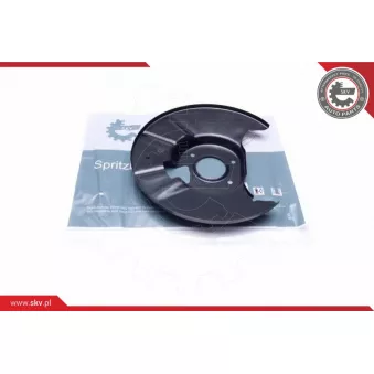 Déflecteur, disque de frein arrière gauche ESEN SKV 57SKV674