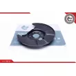 Déflecteur, disque de frein arrière droit ESEN SKV 57SKV675 - Visuel 1