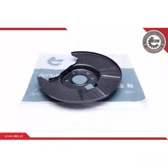 Déflecteur, disque de frein arrière droit ESEN SKV 57SKV675