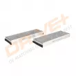 Filtre, air de l'habitacle Dr!ve+ DP1110.12.0168 - Visuel 1