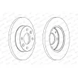 Jeu de 2 disques de frein avant FERODO DDF055C - Visuel 2