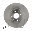 Jeu de 2 disques de frein arrière FERODO DDF066 - Visuel 1