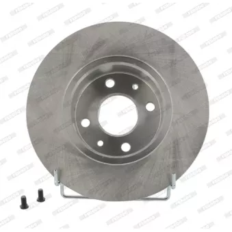 Jeu de 2 disques de frein arrière FERODO DDF066