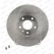 Jeu de 2 disques de frein arrière FERODO DDF067 - Visuel 1