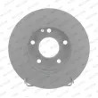 Jeu de 2 disques de frein avant FERODO DDF1034C - Visuel 1