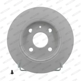 Jeu de 2 disques de frein arrière FERODO DDF1043C