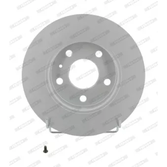 Jeu de 2 disques de frein arrière FERODO DDF1044C