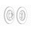 Jeu de 2 disques de frein avant FERODO DDF1066 - Visuel 2