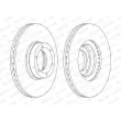 Jeu de 2 disques de frein avant FERODO DDF1067C - Visuel 2