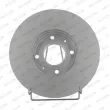 Jeu de 2 disques de frein avant FERODO DDF1068C - Visuel 1