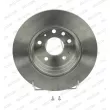 Jeu de 2 disques de frein arrière FERODO DDF1083 - Visuel 1