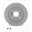 Jeu de 2 disques de frein avant FERODO DDF1096C - Visuel 1