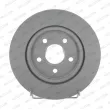 Jeu de 2 disques de frein arrière FERODO DDF1108C - Visuel 1