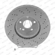 Jeu de 2 disques de frein avant FERODO DDF1120C-1 - Visuel 1