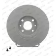 Jeu de 2 disques de frein avant FERODO DDF1124C - Visuel 1